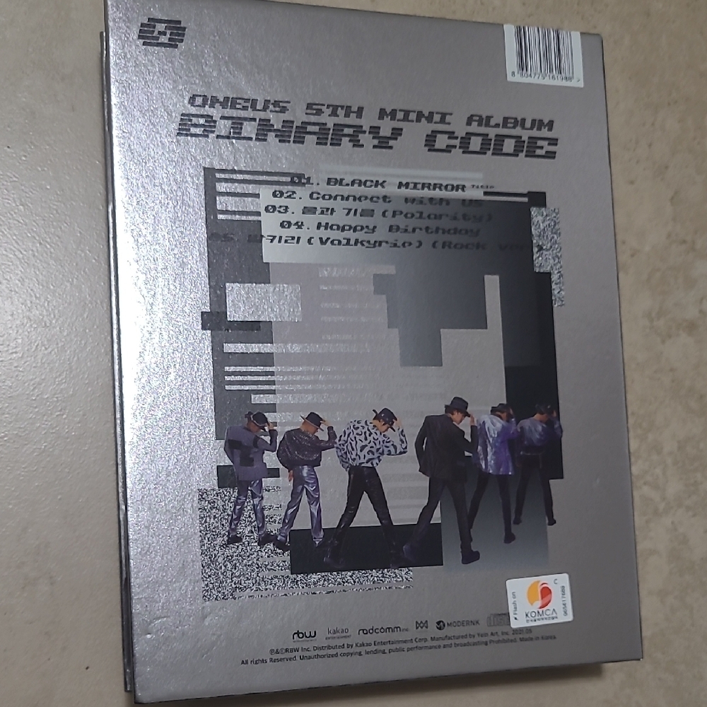ONEUS 5th Mini Album Binary Code - Picture 2 of 4
